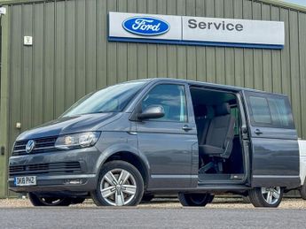 Volkswagen Transporter Crew Cab SWB L1H1 Highline 150Bhp 6 Speed T32 Air Con Alloys Sen