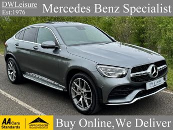 Mercedes GLC GLC300 MHEV 4M AMG Line Premium Plus Coupe Auto Petrol SUNROOF/M