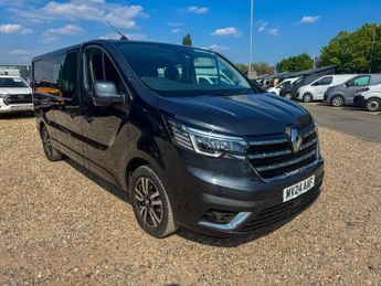 Renault Trafic Crew Cab AUTO LWB L2H1 Sport LI30 A/C Alloys Nav Sensors Tow Bar