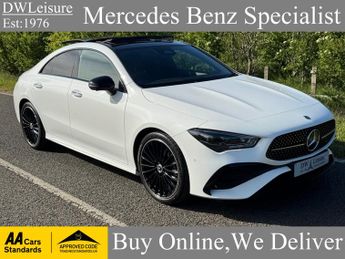 Mercedes CLA CLA 180 MHEV AMG Line Premium Plus Auto Petrol Coupe PAN ROOF/ME