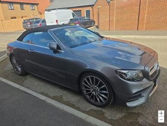 Mercedes E Class E220 D AMG Line Premium Plus Convertible Auto Diesel MEMORY SEAT
