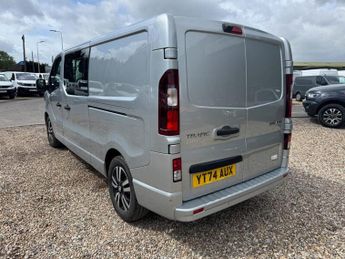 Renault Trafic Crew Cab AUTO LWB L2H1 Low Roof Sport LI30 Air Con Nav EURO 6