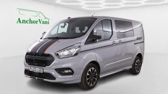 Ford Transit Custom Crew Cab AUTO SWB L1H1 Sport 320 Air Con Alloys Camera EURO 6