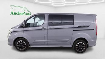 Ford Transit Custom Crew Cab AUTO SWB L1H1 Sport 320 Air Con Alloys Camera EURO 6