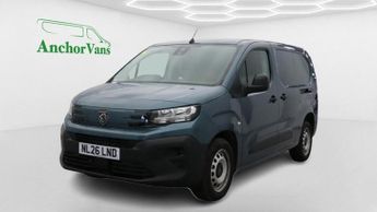 Peugeot Partner LWB L2H1 Low Roof Air Con Sensors Tow Bar EURO 6 NO VAT
