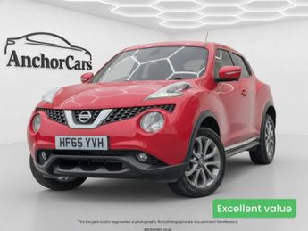 Nissan Juke 1.6 Tekna SUV 5dr Petrol XTRON Euro 6 (117 ps)