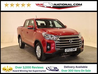 SsangYong Musso 2.2D EX 180 BHP D/CAB PICK UP