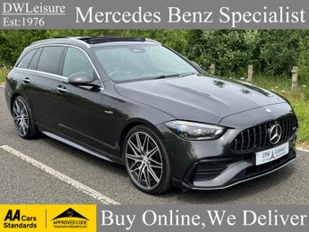 Mercedes C Class C43 AMG 4Matic Premium Plus MHEV Petrol Estate Auto PAN ROOF/HEA