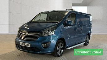 Vauxhall Vivaro SWB L1H1 Low Roof Sportive 2700 Air Con Alloys Sensors EURO 6 NO