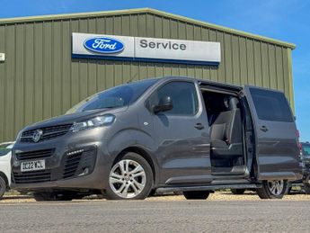 Vauxhall Vivaro Crew Cab AUTO LWB L2H1 Low Roof 3100 Air Con Alloys Sensors Cam 