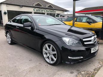 Mercedes C Class C180 BLUEEFFICIENCY AMG SPORT 1.6 Petrol Coupe Automatic