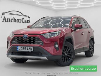 Toyota RAV4 2.5 VVT-h Excel SUV 5dr Petrol Hybrid CVT 4WD Euro 6 (s/s) (222 
