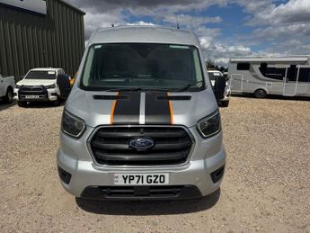 Ford Transit AUTO LWB L3H2 Medium Roof Leader 350 Air Con Alloys Cam EURO 6