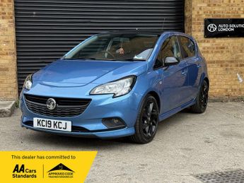 Vauxhall Corsa 1.4i ecoTEC SRi VX Line Nav Black Hatchback 5dr Petrol Manual Eu