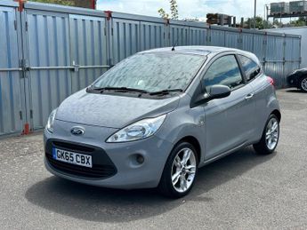Ford Ka TITANIUM PANORAMIC ROOF FULL LEATHER INTERIOR £35 ROAD TAX