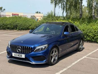 Mercedes-Benz C Class 2.1 C220d AMG Line (Premium Plus) Saloon 4dr Diesel G-Tronic+ Eu
