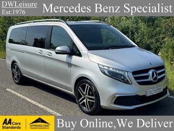 Mercedes V Class V220 D Sport Auto Diesel 8 Seater EX-LWB/SAT NAV/FULL LEATHER/VA