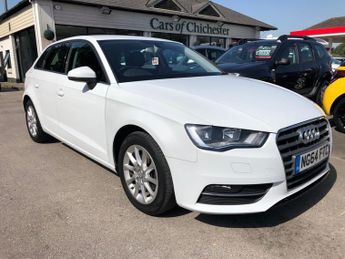 Audi A3 1.6 TDI SE 5dr Service History £20 road tax 74 MPG Full Leather 