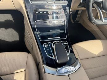 Mercedes-Benz C Class C200 AMG Line Convertible Auto Petrol BEIGE LEATHER/BLUE CONVERT