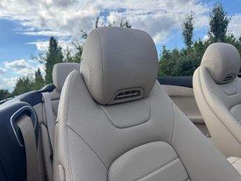 Mercedes-Benz C Class C200 AMG Line Convertible Auto Petrol BEIGE LEATHER/BLUE CONVERT