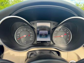Mercedes-Benz C Class C200 AMG Line Convertible Auto Petrol BEIGE LEATHER/BLUE CONVERT