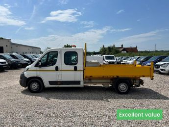 Peugeot Boxer Tipper LWB L3 7 Seater Bluetooth Tow Bar EURO 6 NO VAT
