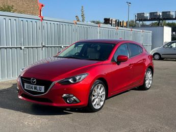 Mazda 3 SPORT NAV HEAD UP DISPLAY SAT NAV FULL LEATHER