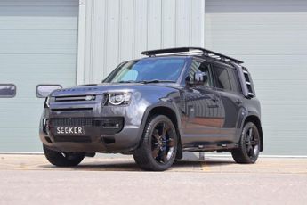 Land Rover Defender 110 2023 HARD TOP  D250 HSE MHEV STYLED BY SEEKER 3 SEATER Huge spec
