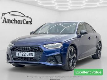 Audi A4 2.0 TFSI 35 Black Edition Saloon 4dr Petrol S Tronic Euro 6 (s/s