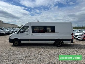 Mercedes Sprinter AUTO LWB L3H1 Ex-Police 9 Seats Racking Cruise FSH EURO 6 NO VAT