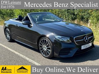 Mercedes E Class E300 AMG Line Night Edition Premium Plus Convertible Auto Petrol