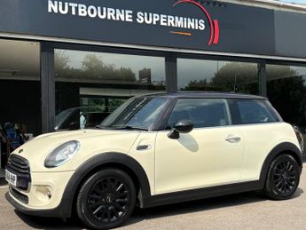 MINI Hatch Cooper 1.5 Petrol Automatic Chili Media XL 3 door- SAT NAV+LEATH