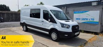 Ford Transit TREND 350 6 SEATER DCIV CREW VAN L3 H2 2.0 TDCI 130ps EU6