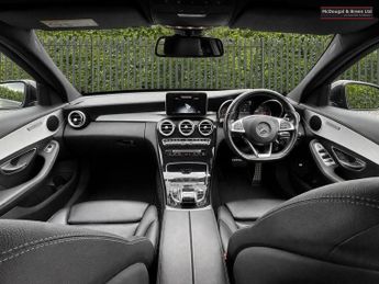 Mercedes-Benz C Class 2.1 C220d AMG Line 7G-Tronic+ Euro 6 (s/s) 4dr