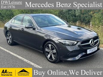 Mercedes C Class C 200 Sport MHEV Auto Petrol Saloon PARKTRONIC/FULL LEATHER/SAT 
