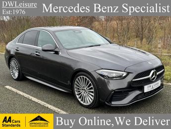Mercedes C Class C300D AMG Line Premium MHEV Auto Diesel 360 CAM/MEMORY SEATS/PAR