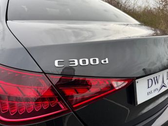 Mercedes-Benz C Class C300D AMG Line Premium MHEV Auto Diesel 360 CAM/MEMORY SEATS/PAR