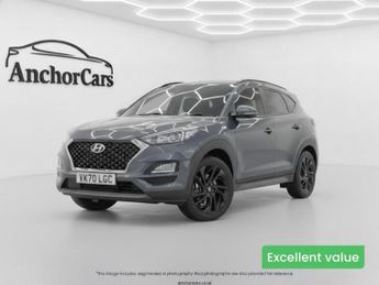 Hyundai TUCSON 1.6 CRDi MHEV N Line SUV 5dr Diesel Hybrid DCT Euro 6 (s/s) (136