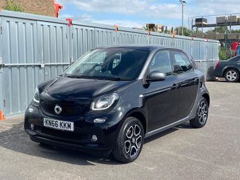 Smart Forfour PRIME PREMIUM PLUS T SAT NAV REAR CAMERA £20 ROAD TAX PANORAMIC 