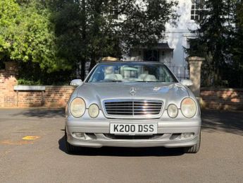 Mercedes-Benz CLK 2.0 CLK200 Kompressor Elegance Cabriolet 2dr Petrol Manual (233 