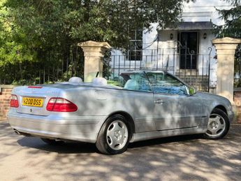 Mercedes-Benz CLK 2.0 CLK200 Kompressor Elegance Cabriolet 2dr Petrol Manual (233 