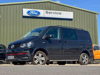 Volkswagen Transporter Crew Cab AUTO SWB L1H1 Low Roof Highline T30 Air Con Alloys Sens