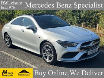 Mercedes CLA CLA 250e AMG Line Premium Plus Coupe Auto Petrol Hybird 15.6 KWH