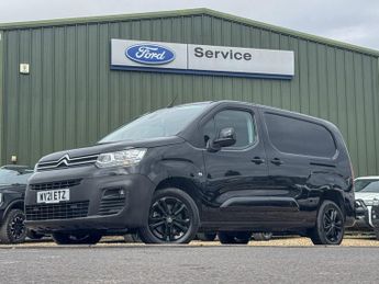Citroen Berlingo AUTO LWB L2H1 Low Roof Driver Air Con Alloys Sensors Cam EURO 6