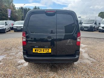Citroen Berlingo AUTO LWB L2H1 Low Roof Driver Air Con Alloys Sensors Cam EURO 6