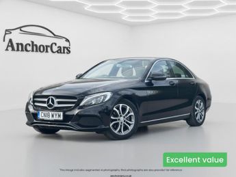 Mercedes C Class 1.6 C200d Sport Saloon 4dr Diesel G-Tronic+ Euro 6 (s/s) (136 ps