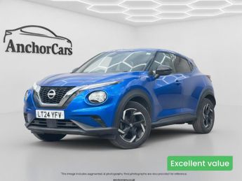 Nissan Juke 1.0 DIG-T N-Connecta SUV 5dr Petrol Manual Euro 6 (s/s) (114 ps)