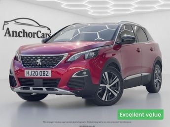 Peugeot 3008 2.0 BlueHDi GT Line SUV 5dr Diesel EAT Euro 6 (s/s) (180 ps)