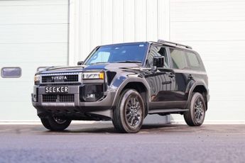 Toyota Land Cruiser COMMERCIAL with the best seat conversion in the uk from seeker