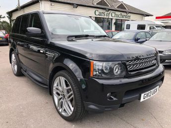 Land Rover Range Rover Sport 3.0 SDV6 HSE BLACK only 64000 miles with 9 Services.